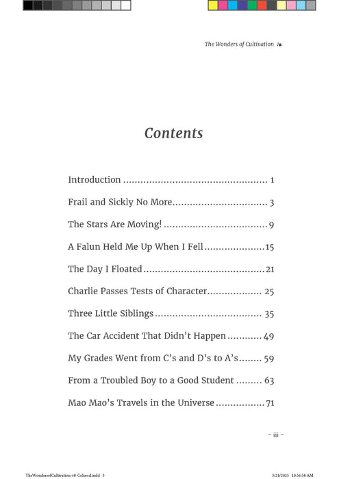 The Wonders of Cultivation （修煉傳神奇，英文彩圖版）